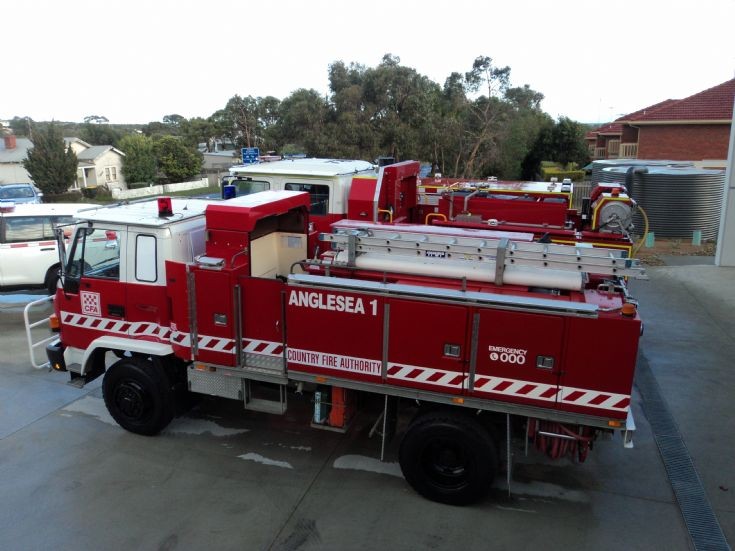 Overview of Anglesea Tankers One and Two.