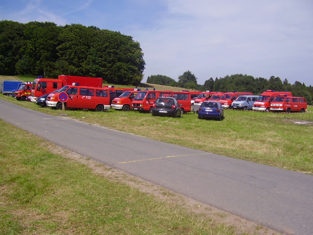 The Massed Minibuses of the FeuerwehrOdenwaldkreis
