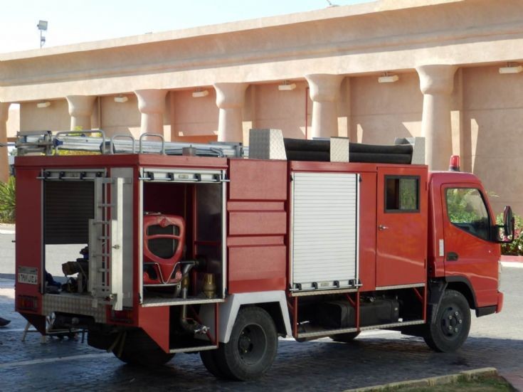 Fuso Rescue Light Pumper - Egypt August