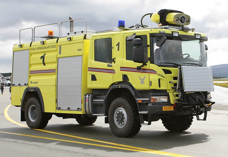 Rosenbauer Scania P470 59157 RNAF Orland Airshow