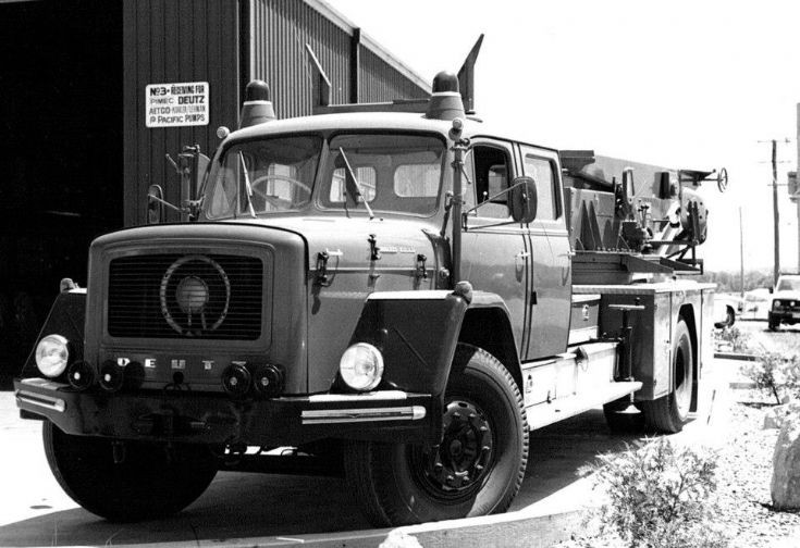 Deutz ladder truck from Southport, Qld