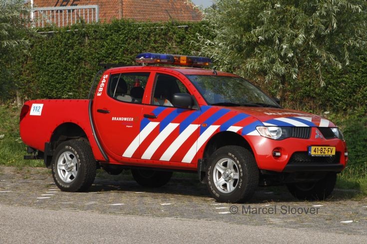 Brandweer Uitgeest Mitsubishi L200 41-BZ-FV