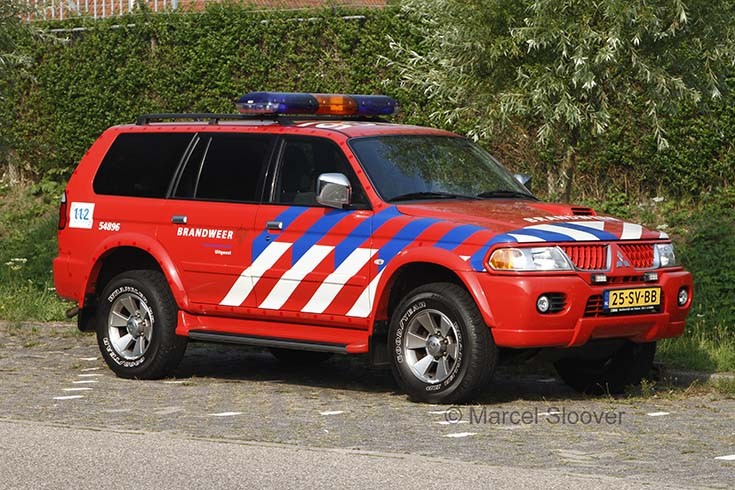 Brandweer Uitgeest Mitsubishi L200 25-SV-BB