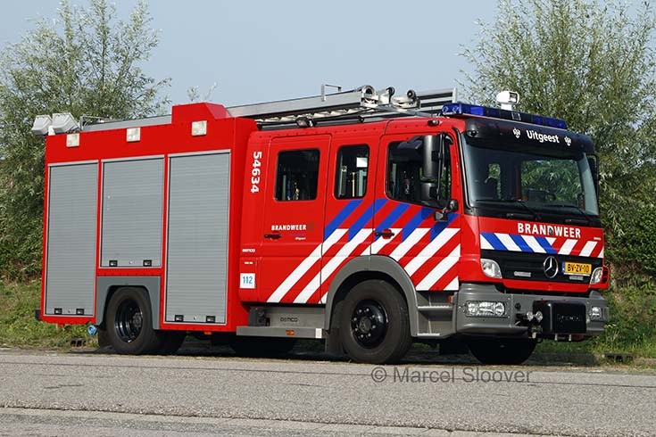 Brandweer Uitgeest Mercedes 634 BV-ZJ-10