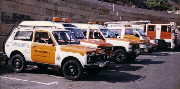 Gran Canaria Civil Defence Vehicles
