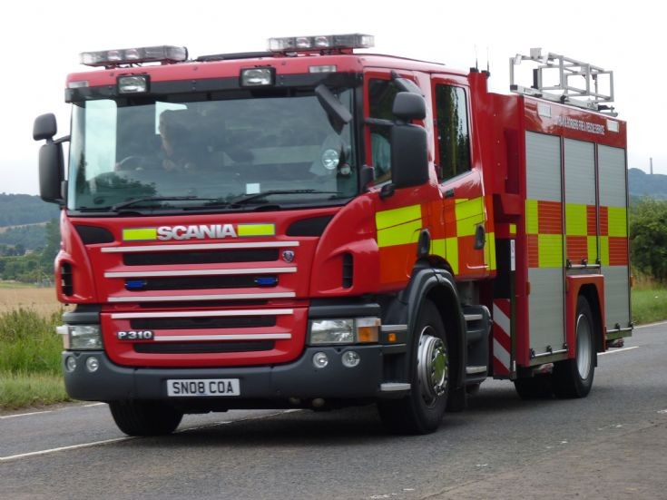 Scottish Fire and Rescue Service Scania DTV