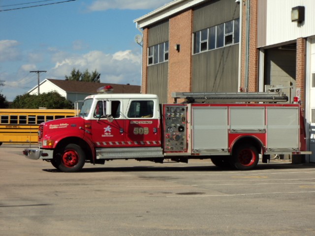 Ville de Baie-Comeau Fire Department Engine 508