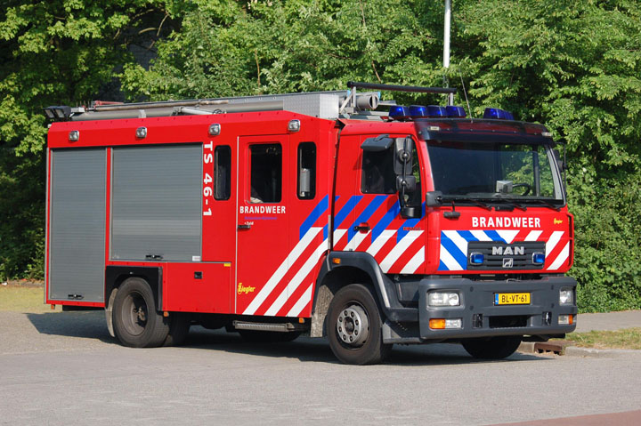 Brandweer Rotterdam Watertender MAN