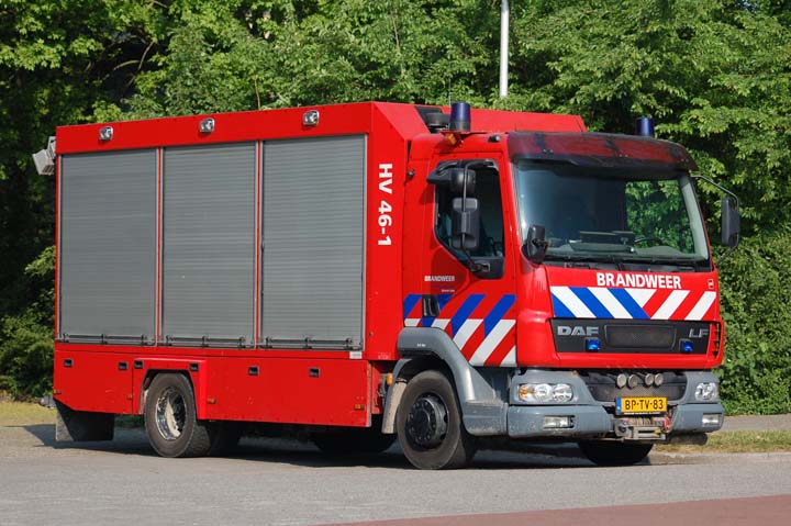 Brandweer Rotterdam Rescue truck Groene Tuin