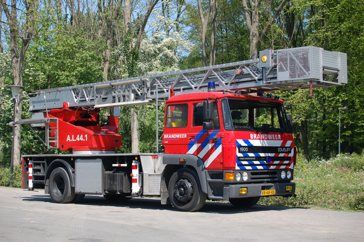 Brandweer Rotterdam Turntable ladder DAF 1900