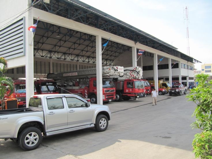 Pattaya Central Fire Brigade Station, Thailand.
