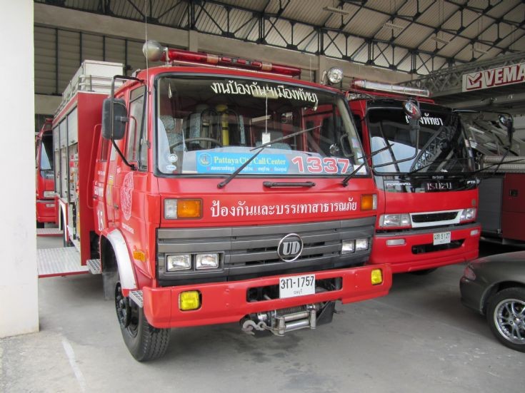 Pattaya Central Fire Brigade Stn, Thailand.