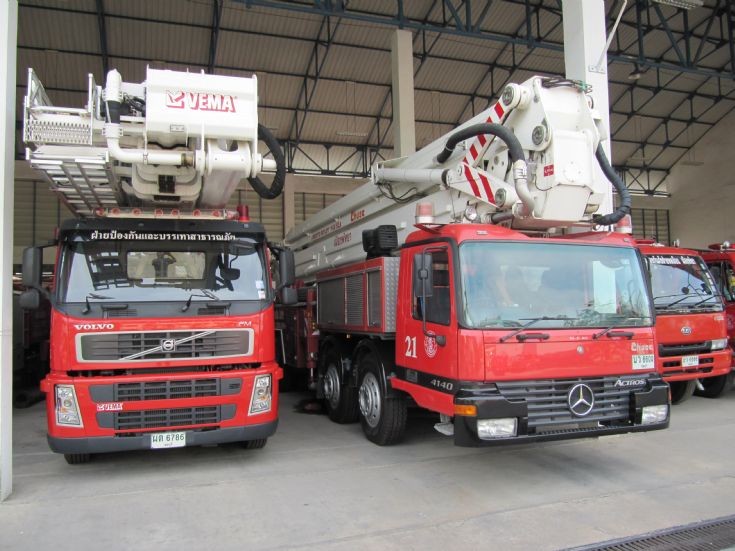 Pattaya Central Fire Stn, Thailand.