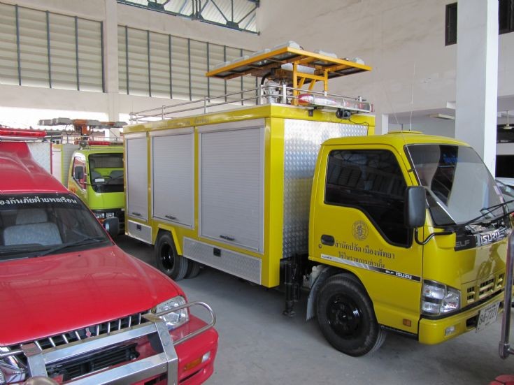 Pattaya Central Fire Station, Thailand.
