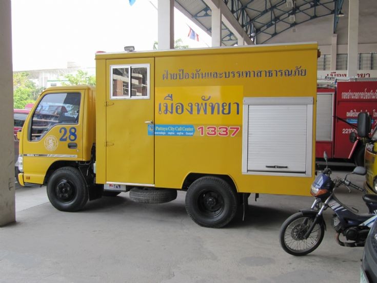 Pattaya Central Fire Station, Thailand.