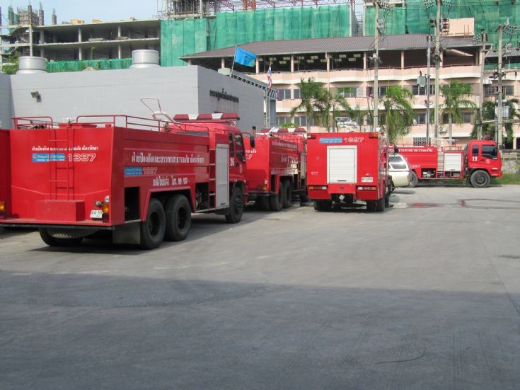 Pattaya Central Fire Brigade Stn, Thailand.