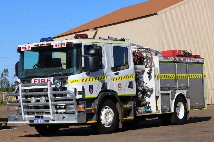 Port Hedland White Scania