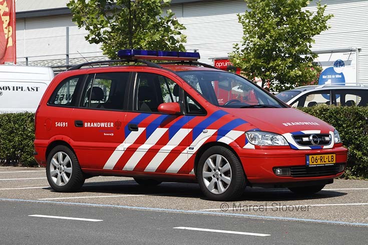 Opel Zafira Brandweer Beverwijk