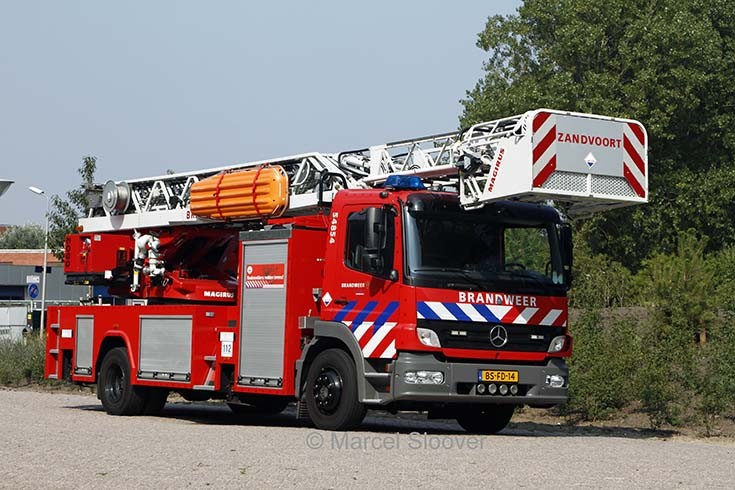 Zandvoort Mercedes Magirus Ladder