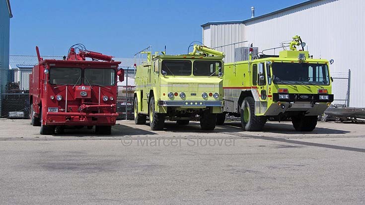 Old crash tenders at Missoula