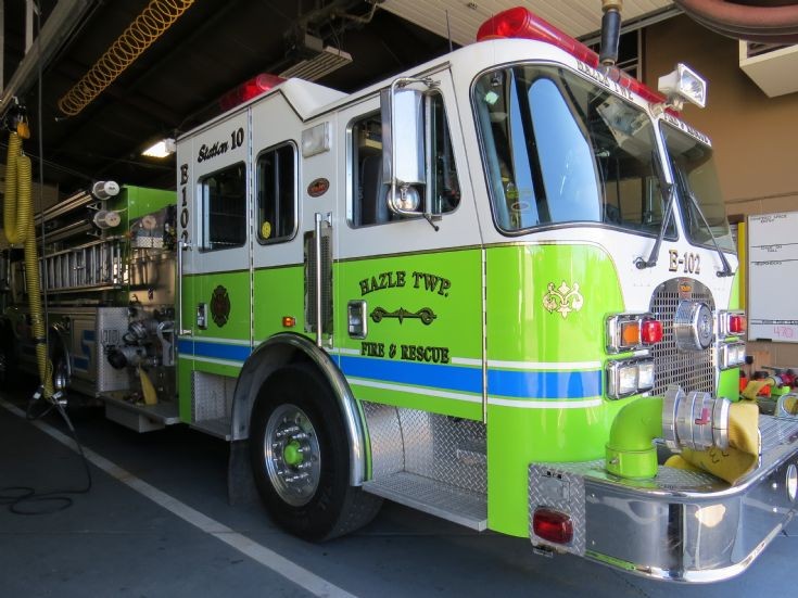 Hazle Twp., Pa Fire Dept. Pumper KME