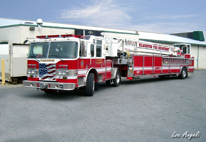 Pierce Tractor Drawn Aerial Ladder -- Ladder-1