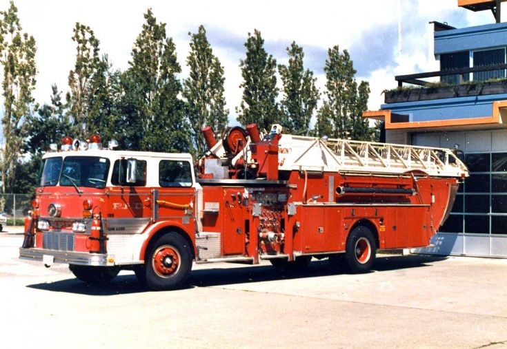 R.F.D. 1973 Thibault aerial truck