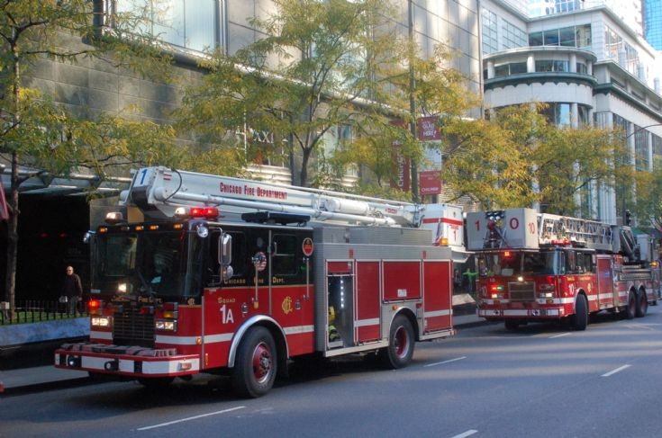 Squad 1A & Truck 10 Michigan Ave, Chicago