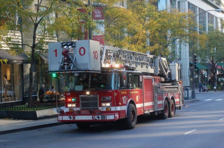 Truck Co 10, Michigan Ave, Chicago