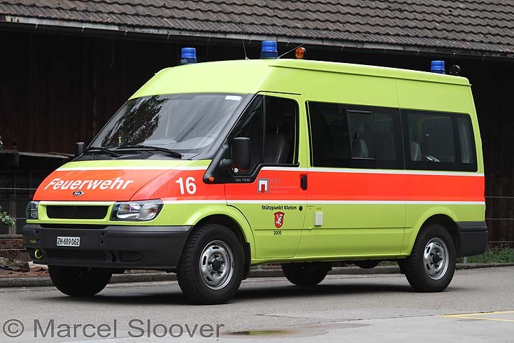 Feuerwehr Kloten, Switzerland, van #16