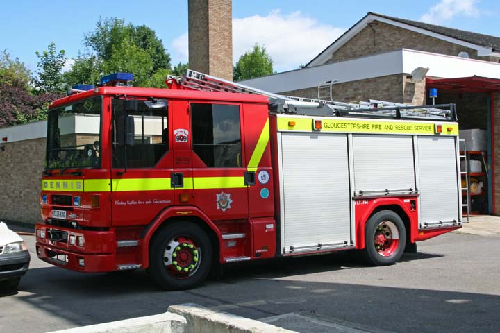 Spare Dennis at Stroud Fire station