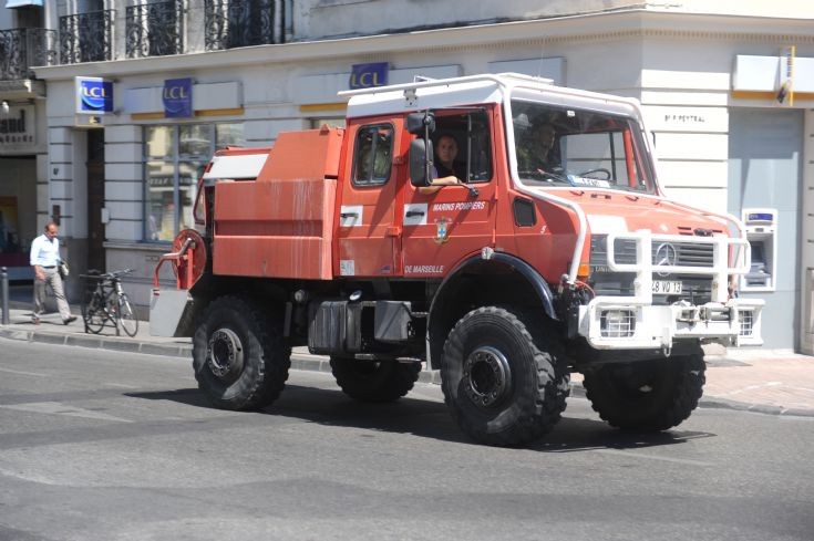 Pumper for forest fire