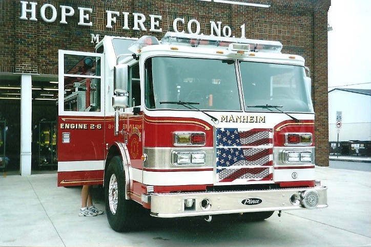 Pierce Lance Hope Fire Co Manheim Pa