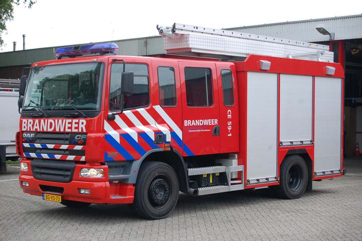 Gezamenlijke brandweer DAF Combination Unit