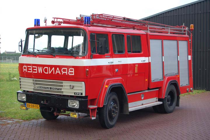 Brandweer Albrandswaard good old Magirus