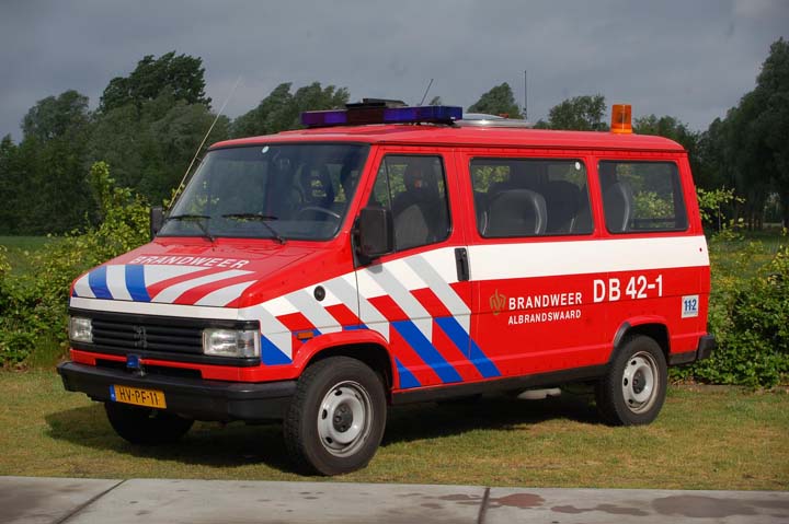 Brandweer Albrandswaard Peugeot