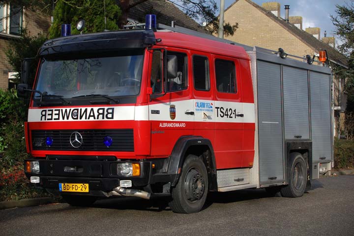 Brandweer Albrandswaard Mercedes Watertender