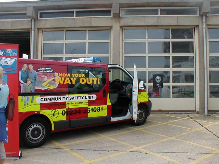 Bedford's Community Safety Unit(Side View)