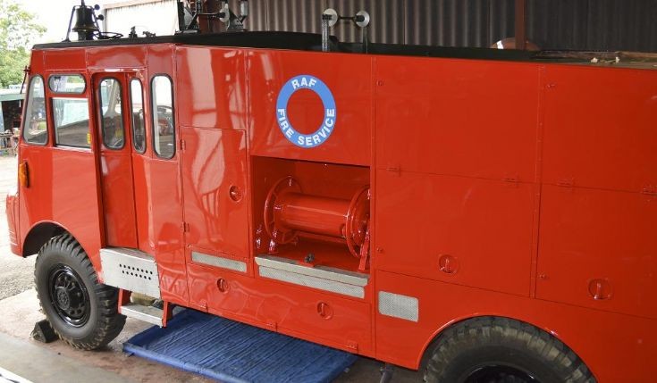 Raf Fire Service.
