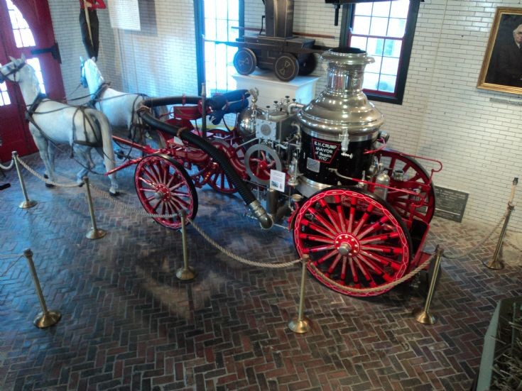Horse Drawn Steamer, Memphis, USA.