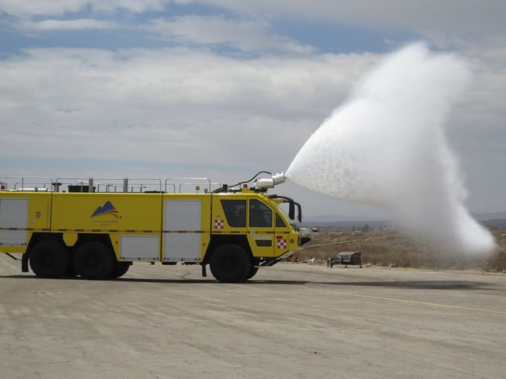 Fire Engines Photos - Arequipa, Peru, Rosenbauer Panther