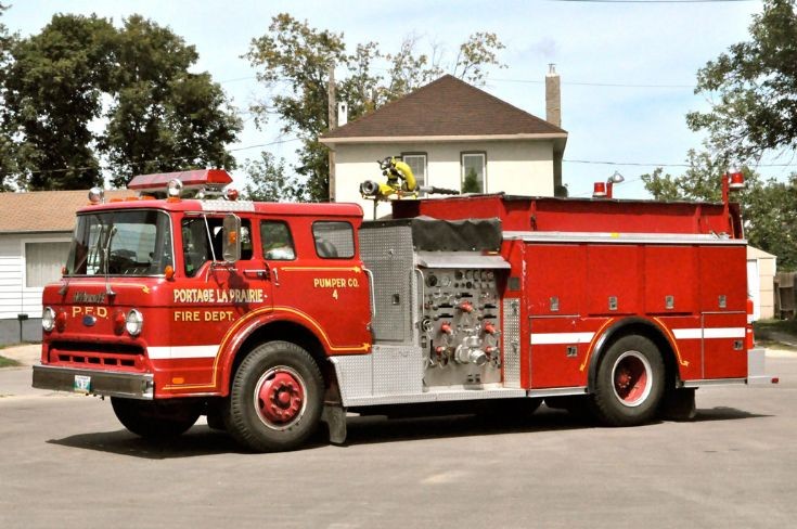 Portage La Prairie Fire Department Pumper 4