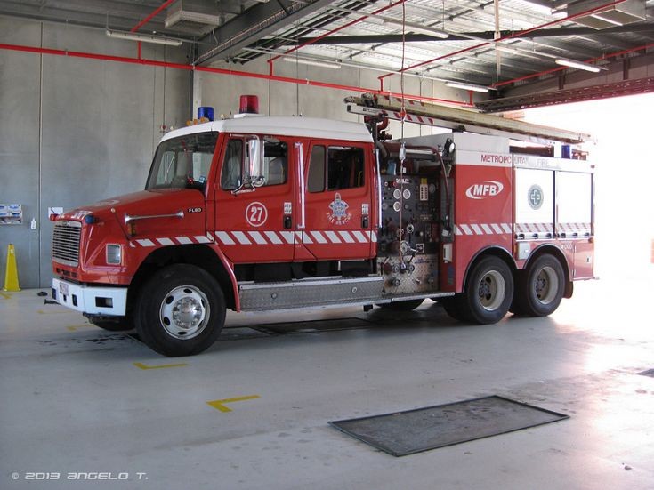 MFB - Pumper-Tanker 27, Melbourne Australia