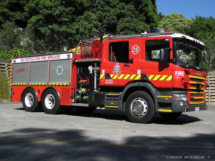 MFB Scania Pumper-Tanker, Melbourne Australia
