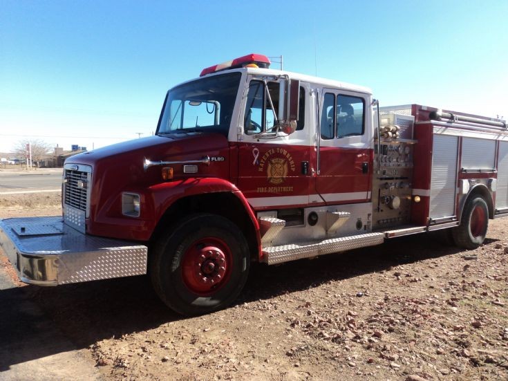 Freightliner pumper, Kayenta, Arizona, USA
