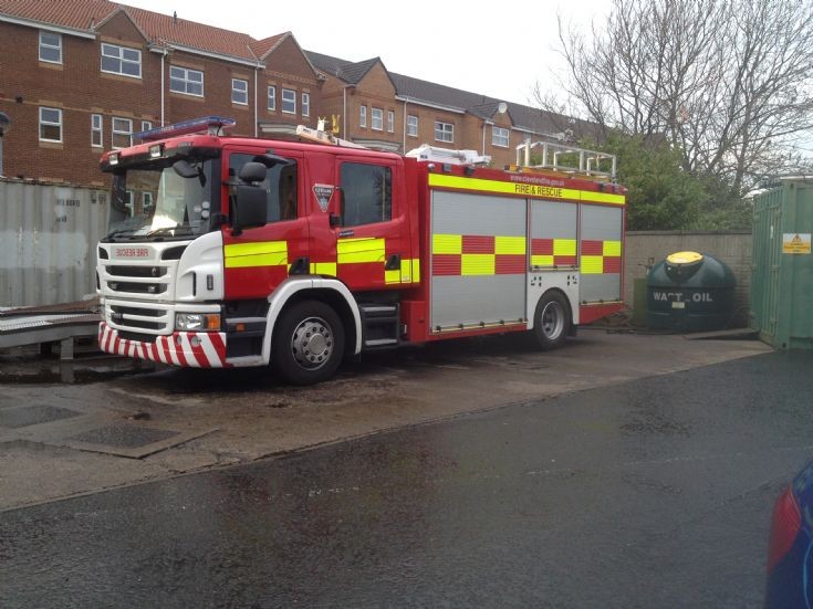 Cleveland Fire Brigades new Rescue Pump
