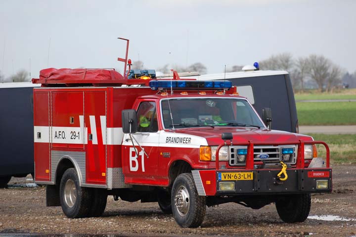 Fire brigade Rotterdam airport AFO 29-1