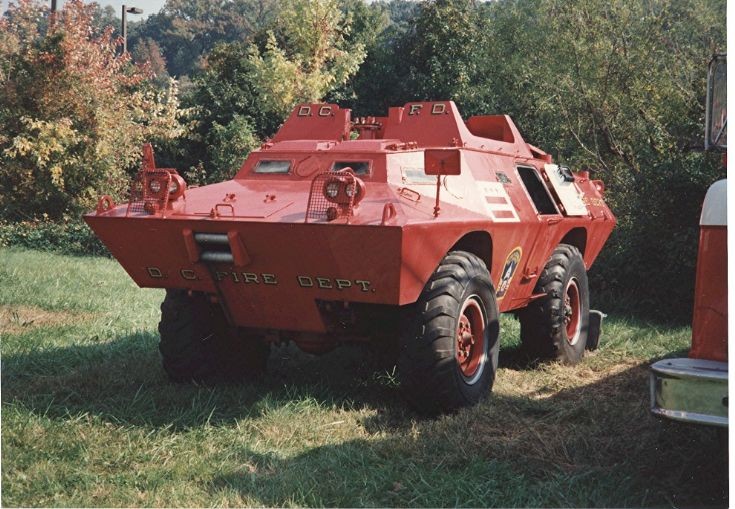 Washington,DC FD, 1969 APC Tactical unit