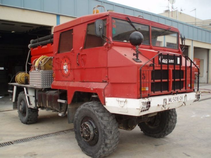 Forest fire truck Cartagena 