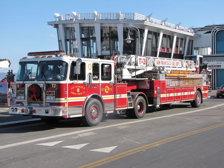 Fire Engines Photos Tiller 2 Breakfast Run